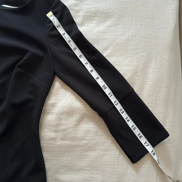 Calvin Klein Tailored Black Dress,‎ Size 2 - Picture 8 of 10